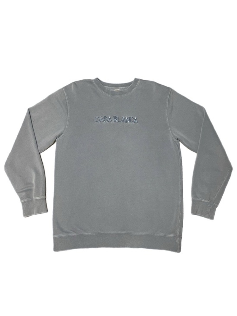 Vintage 90s Casa Blanca Embroidered Crewneck Sweatshirt